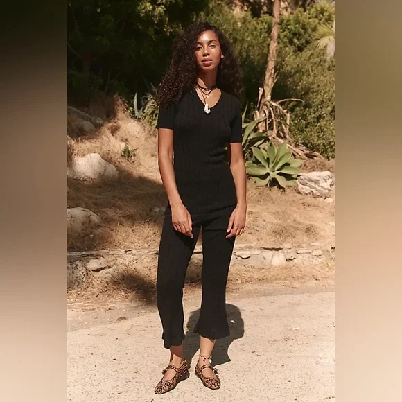 NWT! FP Free People Beach Twain Sweater Set Sz XS - Picture 2 of 4